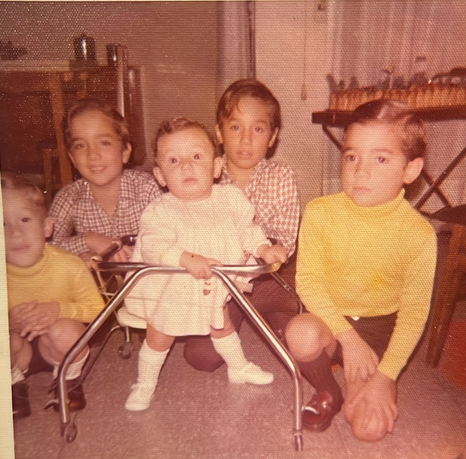 Foto de infancia de Euge